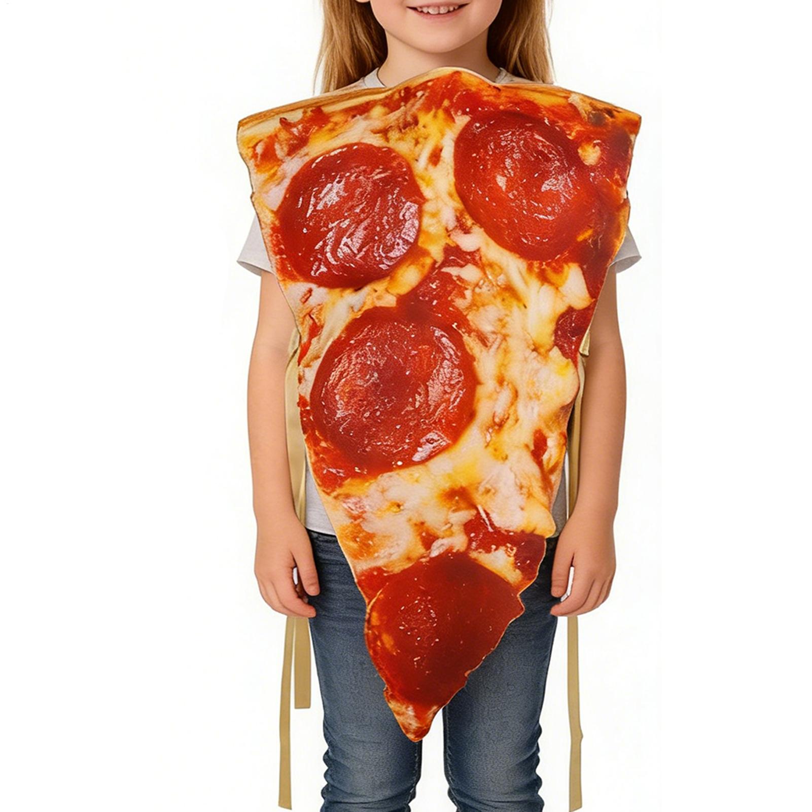 Anime Cosplay Couple - Pizza-Halloween-Kostüm Realistisches Lebensmittel-Cosplay-Outfit Pizza-Kostüm für Erwachsene