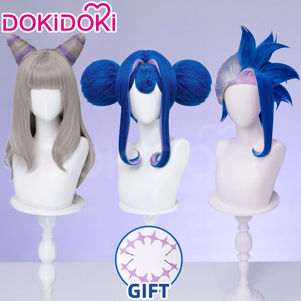 Anime Cosplay Blue Hair - AUF LAGER Guinevere Olivia Perücke Anime