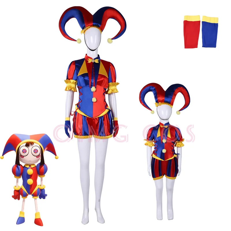 Anime Cosplay Jumpsuit - Das erstaunliche Kostüm von Pomni aus