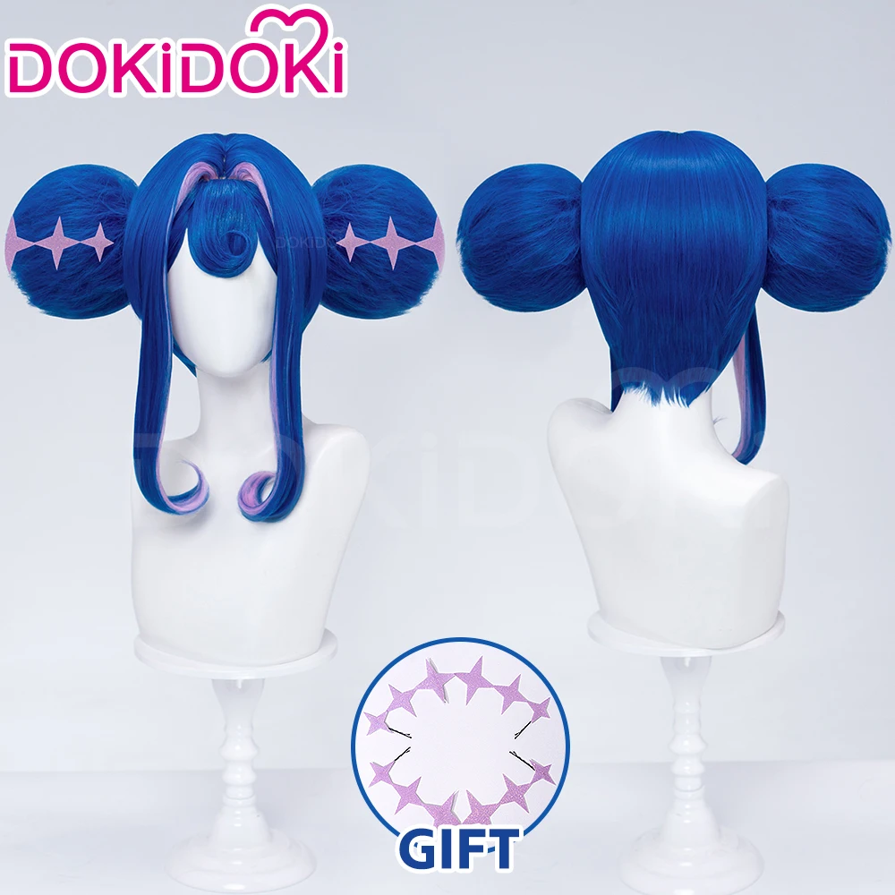 AUF LAGER Guinevere Olivia Per – Anime Cosplay Blue Hair Bewertung und Preis