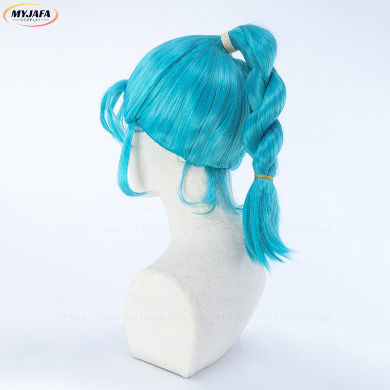 Bulma Cosplay Perücke Buruma P – Anime Cosplay Blue Hair Bewertung und Preis